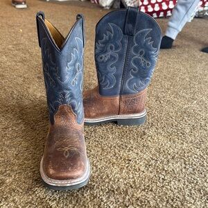 Dan post two toned boots youth